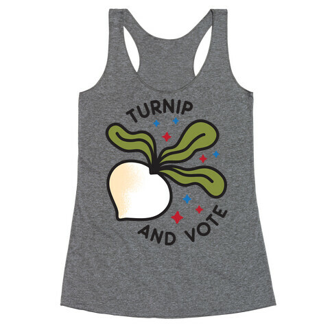 Turnip And Vote Racerback Tank Top