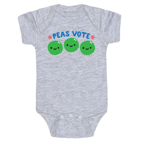 Peas Vote Baby One-Piece