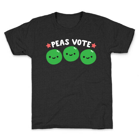 Peas Vote Kids T-Shirt