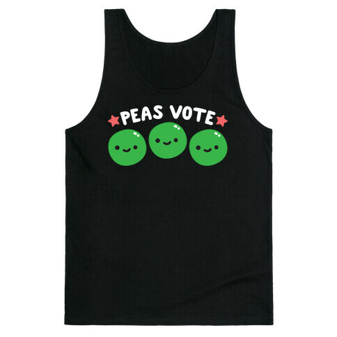 Peas Vote Tank Top