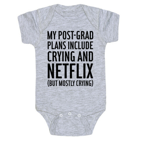 My Post Grad Plans Baby One-Piece