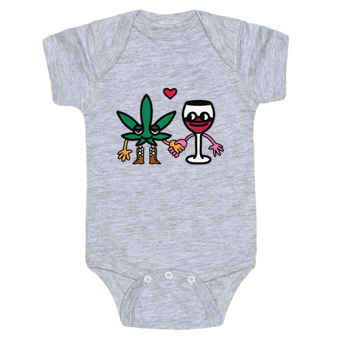 Weed-n-Wine Baby One-Piece