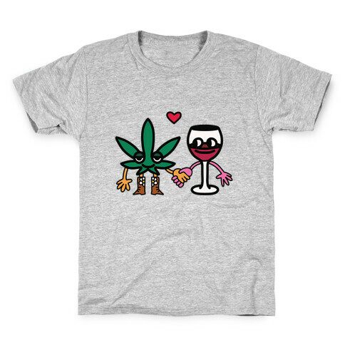 Weed-n-Wine Kids T-Shirt