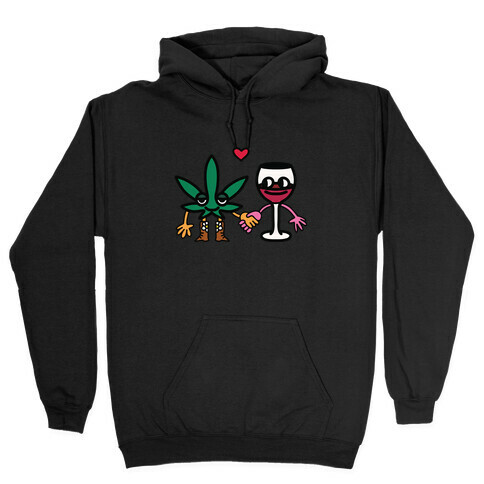 Weed-n-Wine Hooded Sweatshirt