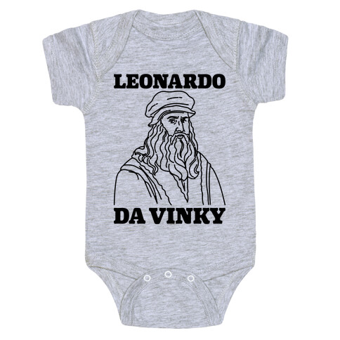 Leonardo Da Vinky Parody Baby One-Piece