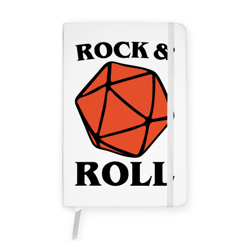 Rock and Roll D & D Parody Notebook