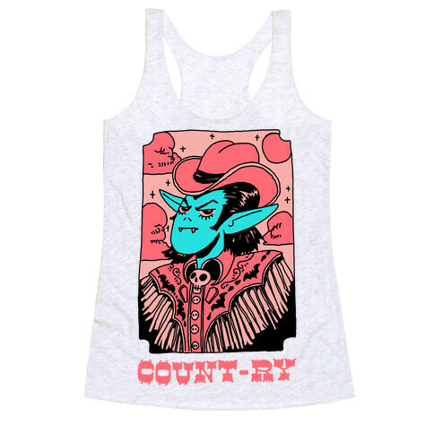 Count-ry Vampire Racerback Tank Top