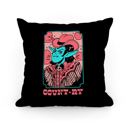 Count-ry Vampire Pillow