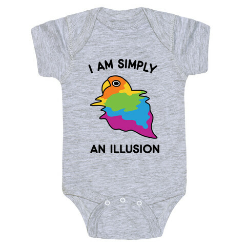 Bird Illusion Baby One-Piece