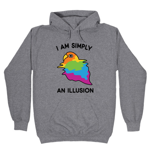 Bird Illusion Hooded Sweatshirt