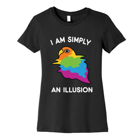 Bird Illusion Womens T-Shirt