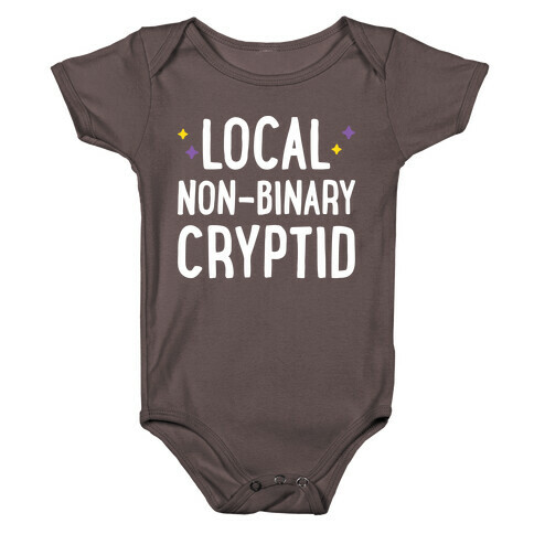 Local Non-binary Cryptid Baby One-Piece