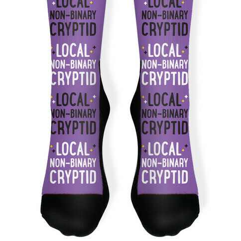 Local Non-binary Cryptid Sock