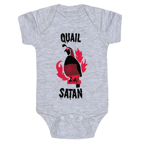 Quail Satan Baby One-Piece