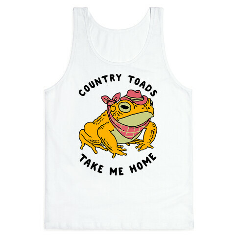 Country Toads Take Me Home Tank Top