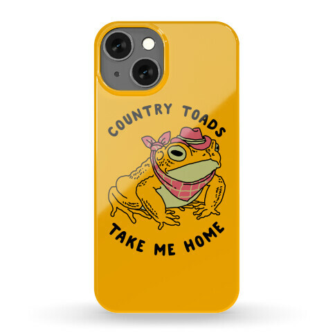 Country Toads Take Me Home Phone Case