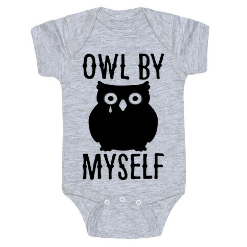 Owl By Myself Baby One-Piece