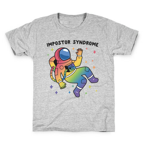 Impostor Syndrome Astronaut Kids T-Shirt