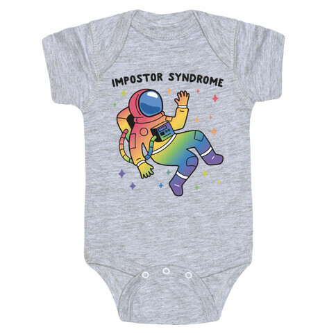 Impostor Syndrome Astronaut Baby One-Piece