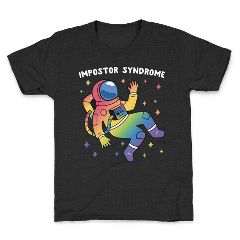 Impostor Syndrome Astronaut Kids T-Shirt