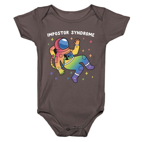 Impostor Syndrome Astronaut Baby One-Piece
