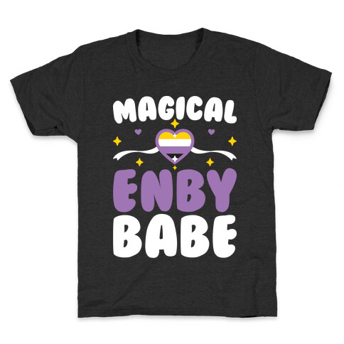 Magical Enby Babe Kids T-Shirt