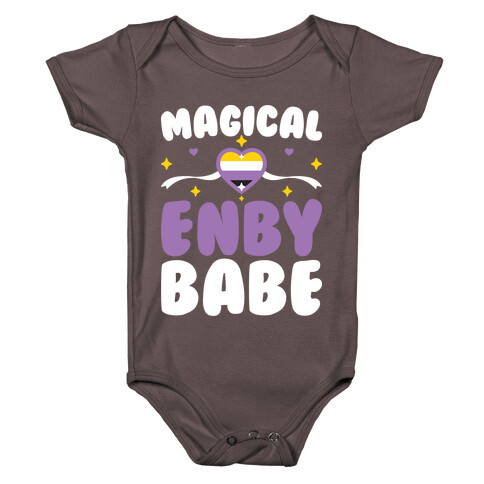 Magical Enby Babe Baby One-Piece