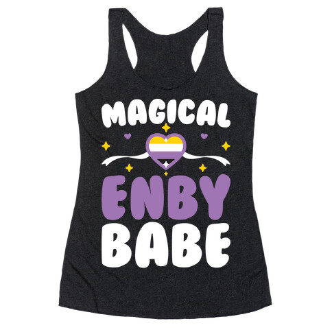 Magical Enby Babe Racerback Tank Top