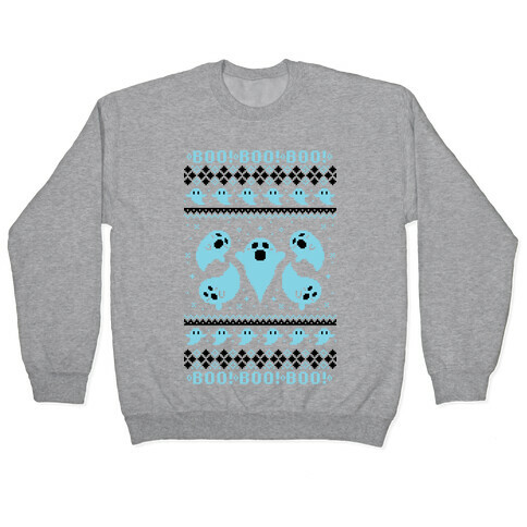 Spooky Ghosts Ugly Sweater Pullover