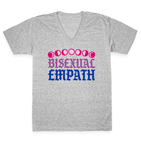 Bisexual Empath V-Neck Tee Shirt