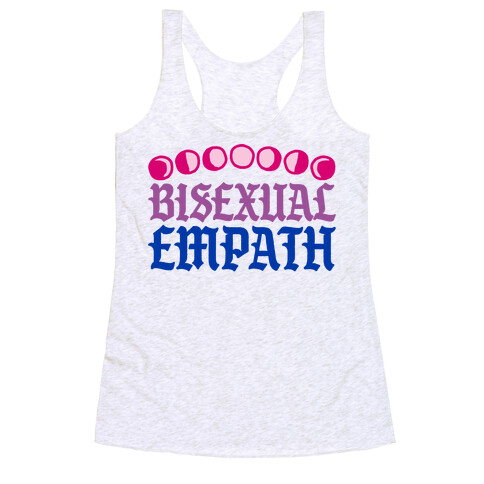 Bisexual Empath Racerback Tank Top