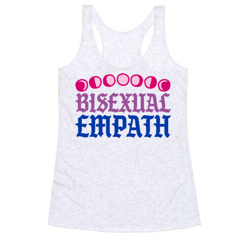 Bisexual Empath Racerback Tank Top