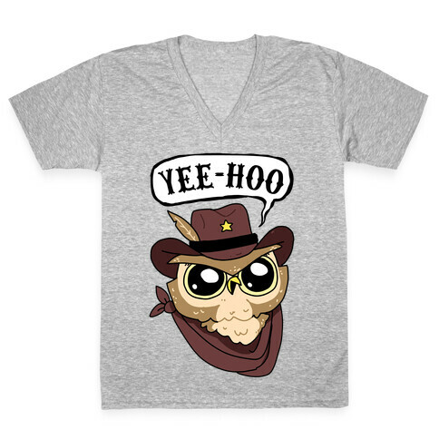 Yee-hoo V-Neck Tee Shirt