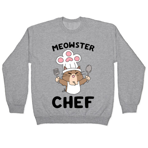 Meowster Chef Pullover