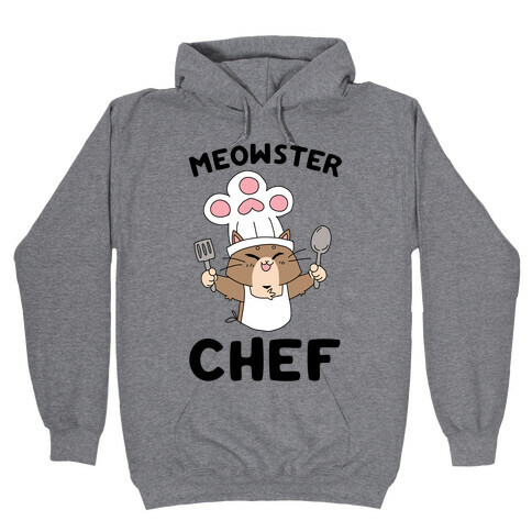 Meowster Chef Hooded Sweatshirt