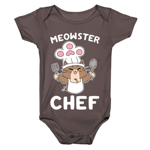 Meowster Chef Baby One-Piece