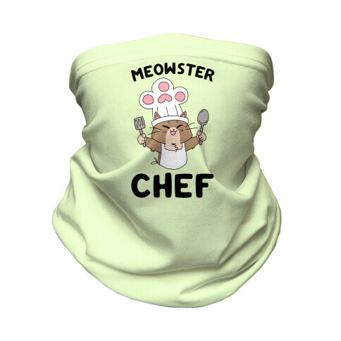 Meowster Chef Neck Gaiter