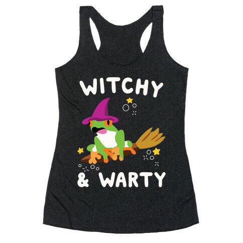 Witchy & Warty Racerback Tank Top