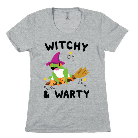 Witchy & Warty Womens T-Shirt