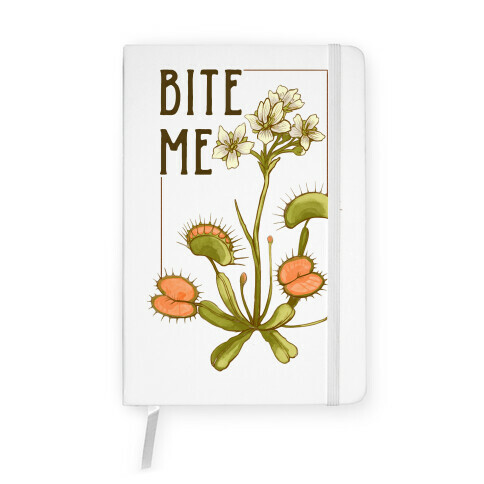 Bite Me Venus Flytrap Notebook