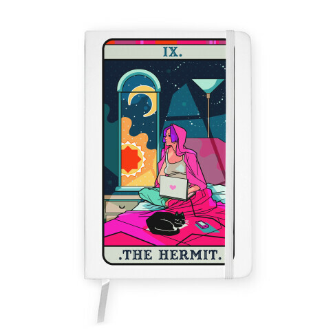 Hermit Tarot Card Notebook