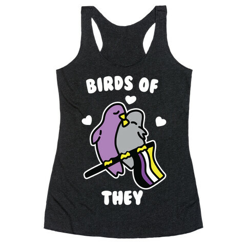 Birds of They Racerback Tank Top