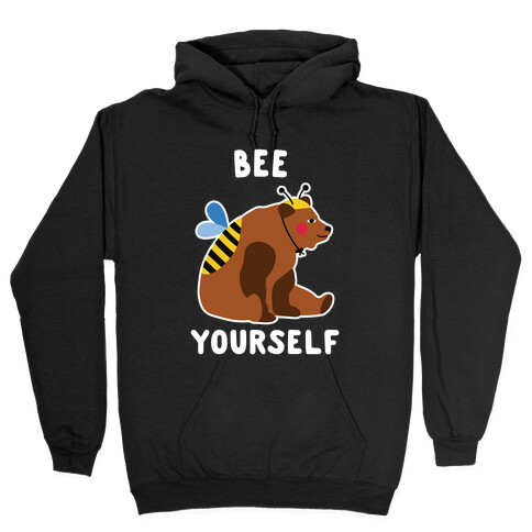 Bee Yourself Bear Hooded Sweatshirt