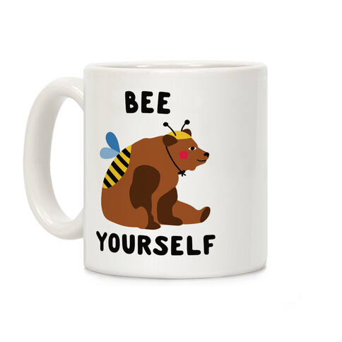 Bee Yourself Bear Coffee Mug