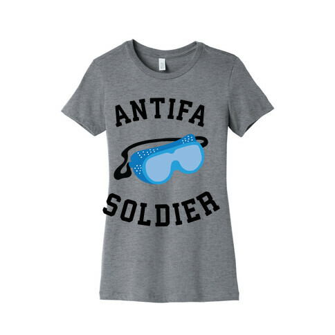 Antifa Soldier Womens T-Shirt