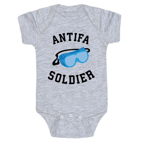 Antifa Soldier Baby One-Piece