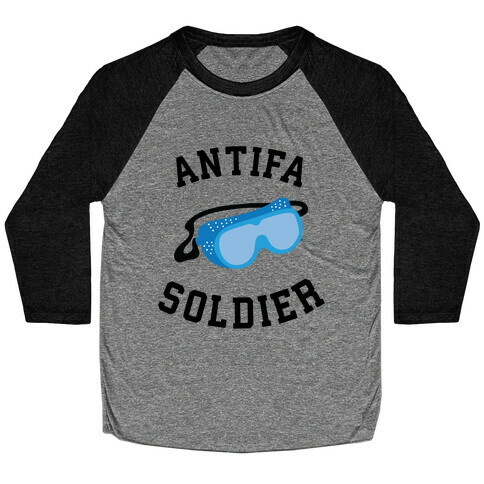 Antifa Soldier Baseball Tee