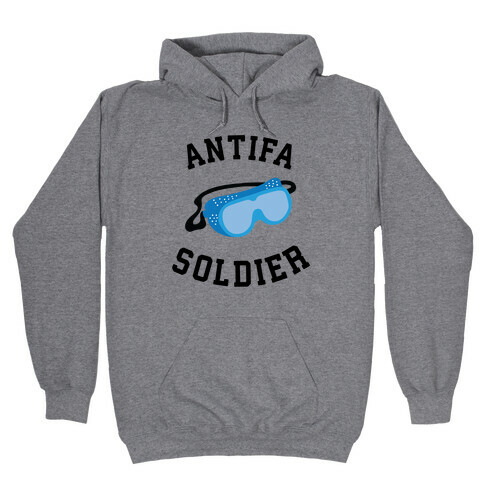 Antifa Soldier Hooded Sweatshirt