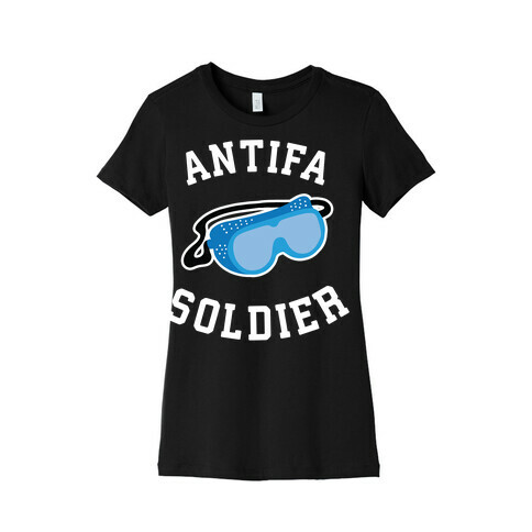 Antifa Soldier Womens T-Shirt