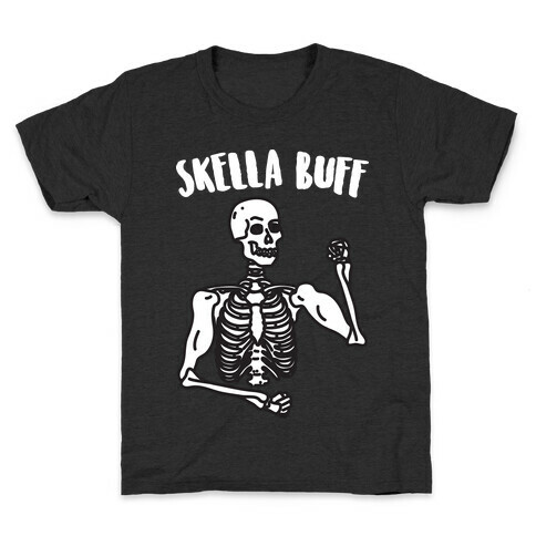 Skella Buff Skeleton Kids T-Shirt